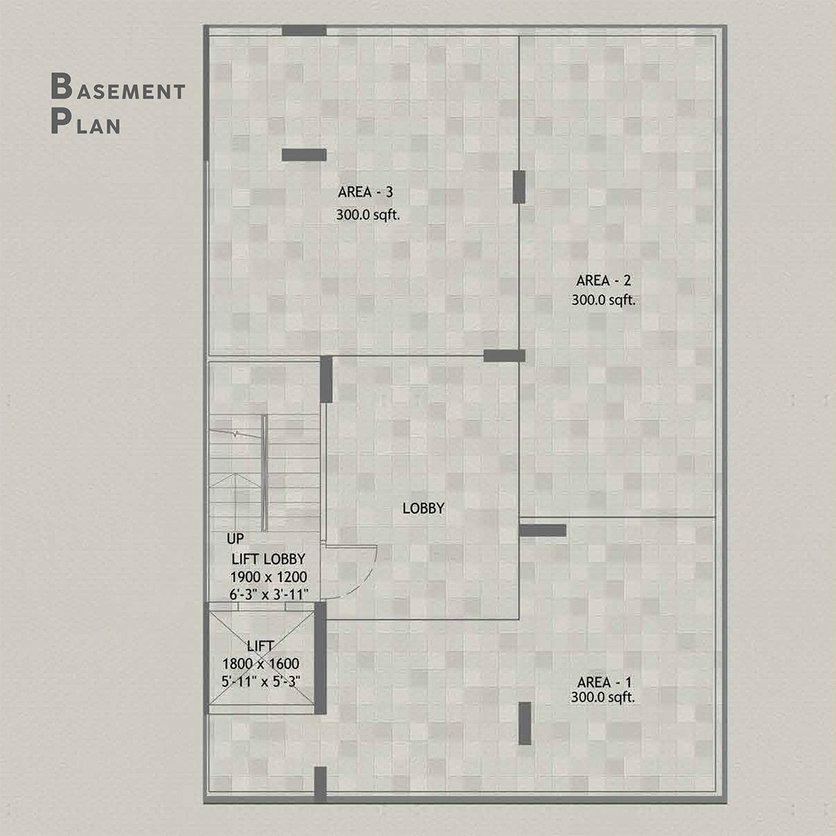 4.5 BHK + Utility Floor Plan