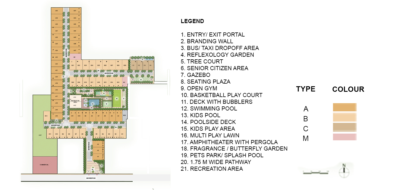 Master Plan of Signature Global City 63A